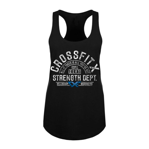 STRENGTH DEPT - WOMEN'S FITTED TANK TOP - $ZY2TSU$ Thumbnail